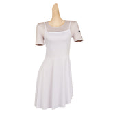 John Wick Ballerina (2025) Eve Macarro Rooney White Dance Dress Set Outfits Cosplay Costume